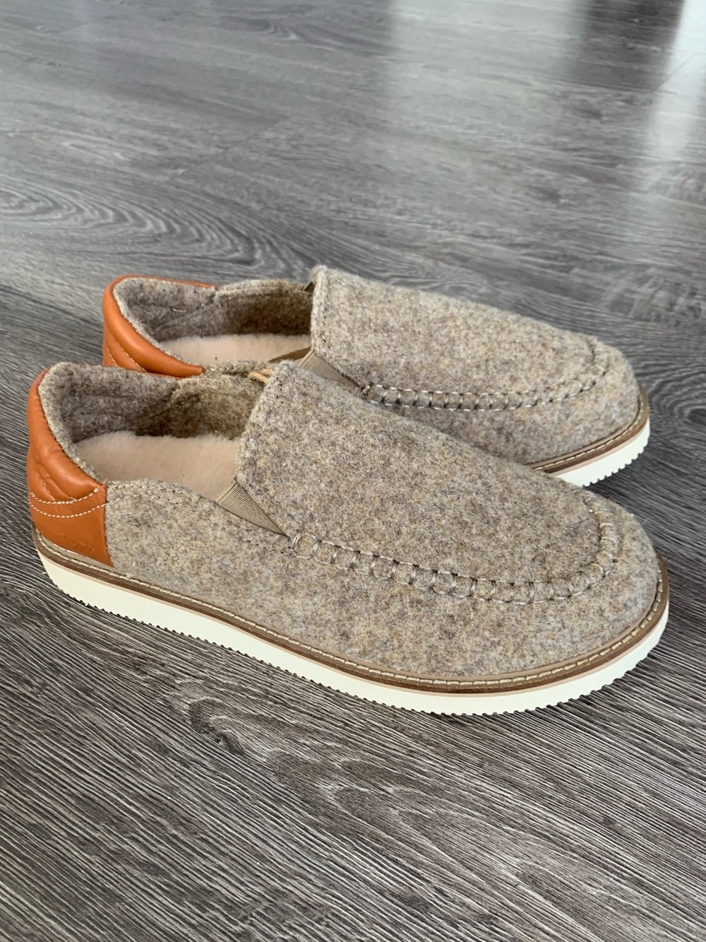Sanuk Men's cozy vibe low sm Wool Slip-On slippers